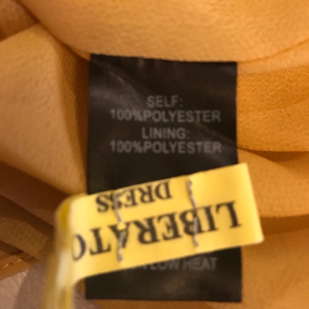Lulus Mustard Dress - Picture 6 of 10